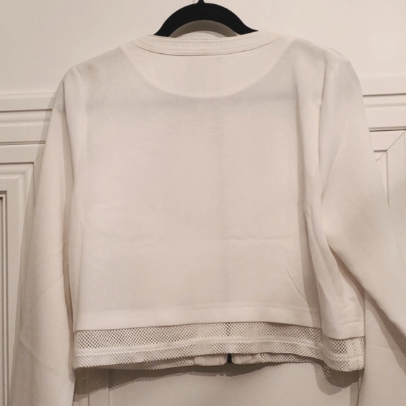 NEW Women's Lightweight White Jacket Size Small - Picture 9 of 9